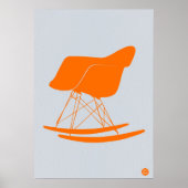 Eames-voorzitter Poster (Voorkant)