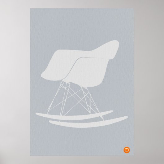 Eames-voorzitter Poster (Voorkant)