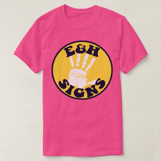 EampH Signs T-shirt (Design voorkant)