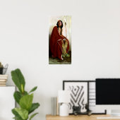 Eanger Irving Couse Elk-Foot van de Taos-stam Poster (Thuiskantoor)