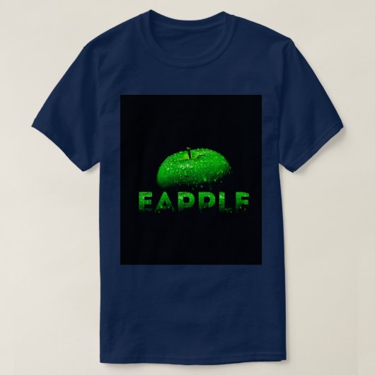 Eapple appel donkerappel Klassieke TShirt (Design voorkant)