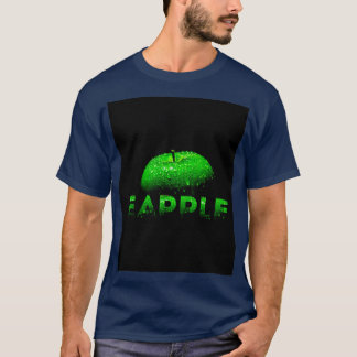 Eapple appel donkerappel Klassieke TShirt