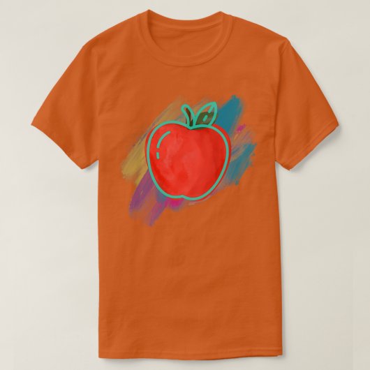 Eapple Funny Apple  Gift 3 T-shirt (Design voorkant)