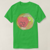 Eapple Funny Apple  Gift 4 T-shirt (Design voorkant)