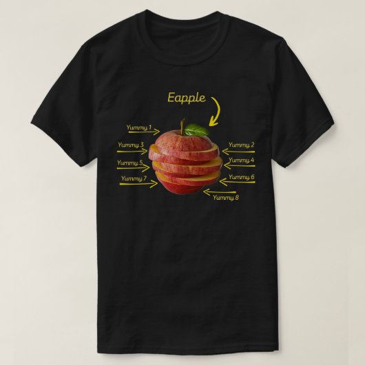 Eapple Funny Gift1 T-shirt (Design voorkant)