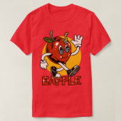 Eapple Funny Red Apple Gift T-shirt (Design voorkant)
