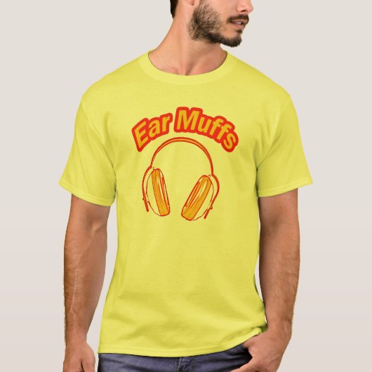 Ear Muffs T-shirt (Voorkant)
