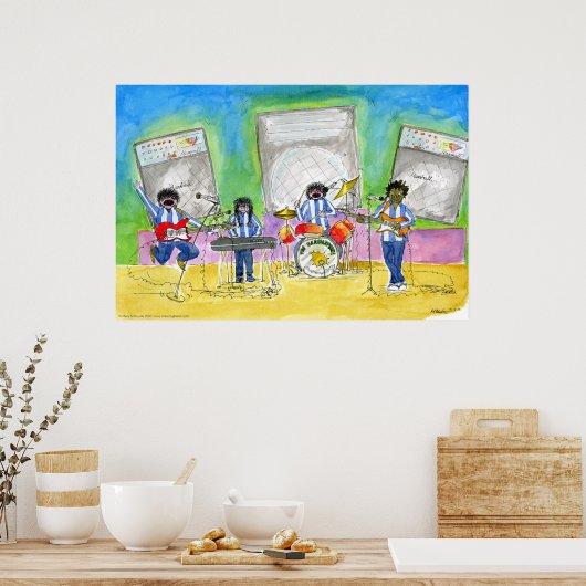 Earbusters Poster (Keuken)