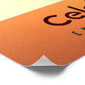 EARDE DAG vieren Classroom Poster (Hoek)