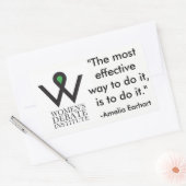 Earhart sticker (Envelop)