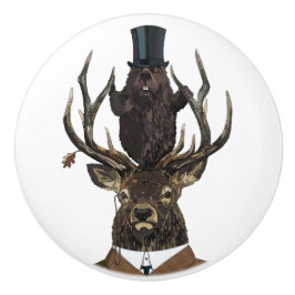 Earl & Council Keramische Knop