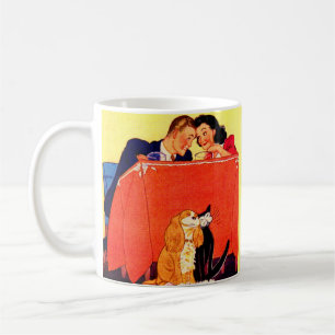 Earl en Dorothy en de hond en de kat Koffiemok