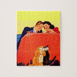 Earl en Dorothy en de hond en de kat Legpuzzel