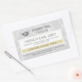 Earl Grey - Losse Leaf Tea Label Sticker (Envelop)