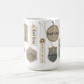 Earl Grey thee of een tekst monogram | Gepersonali Koffiemok (Center)