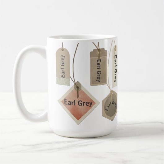 Earl Grey thee of een tekst monogram | Gepersonali Koffiemok (Links)