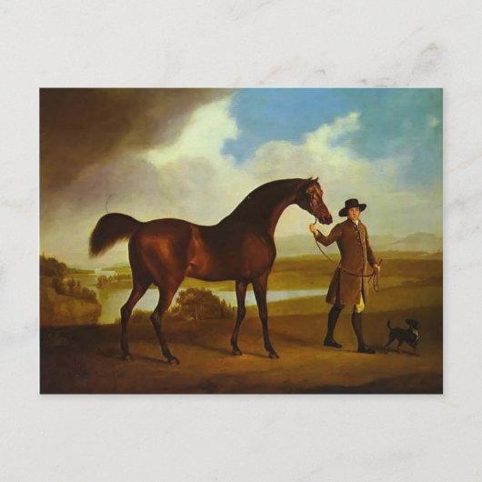 Earl Grosvenor's Bandy van George Stubbs Briefkaart (Voorkant)
