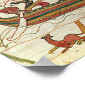 Earl Harold keert terug naar Engeland Poster (Hoek)