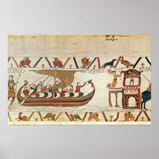 Earl Harold keert terug naar Engeland Poster (Voorkant)