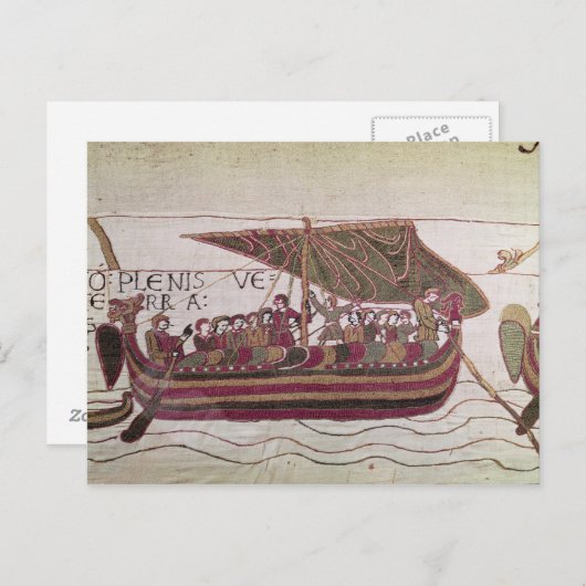 Earl Harold met zijn zeilen vol wind Briefkaart (Voorkant / Achterkant)