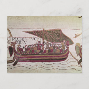 Earl Harold met zijn zeilen vol wind Briefkaart