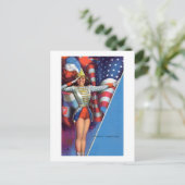 Earl Moran  Americana Briefkaart (Staand voorkant)