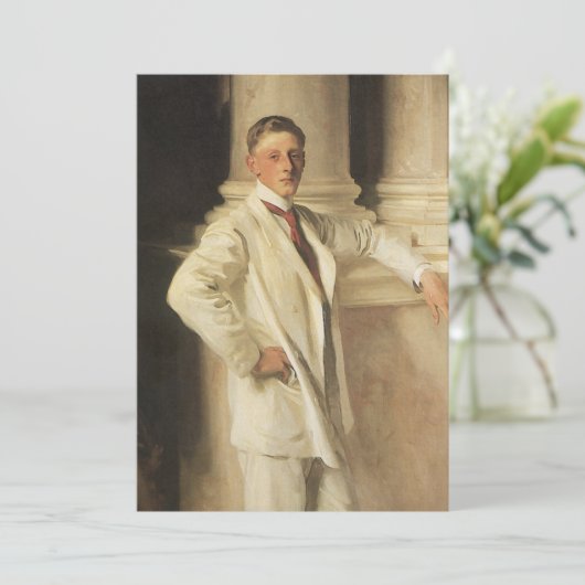Earl of Dalhousie van John Singer Sargent (Staand voorkant)