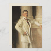 Earl of Dalhousie van John Singer Sargent (Voorkant / Achterkant)