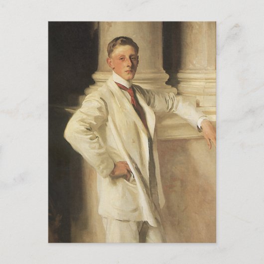 Earl of Dalhousie van John Singer Sargent Briefkaart (Voorkant)