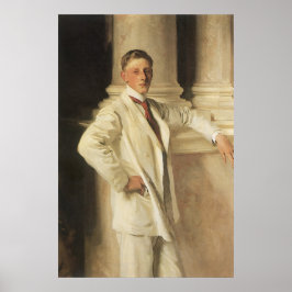 Earl of Dalhousie van John Singer Sargent Poster