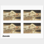 Earl of Dalhousie van John Singer Sargent Rechthoekige Sticker (Vel)