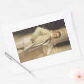 Earl of Dalhousie van John Singer Sargent Rechthoekige Sticker (Envelop)