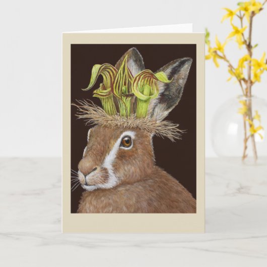 Earl of the hare card kaart (Gele Bloem)