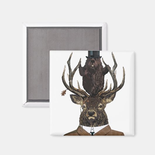 Earl & Raad Magneet (Voorkant / Achterkant)