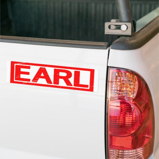 Earl Stamp Bumpersticker (Op Truck)