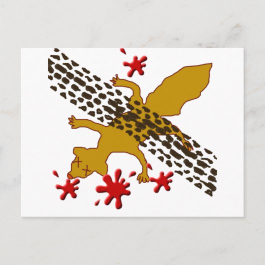 Earl The Dead Squirrel Briefkaart (Voorkant)