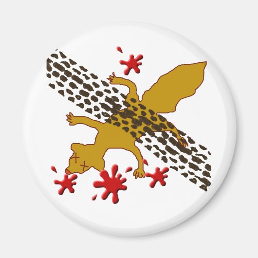 Earl The Dead Squirrel Magneet (Voorkant)