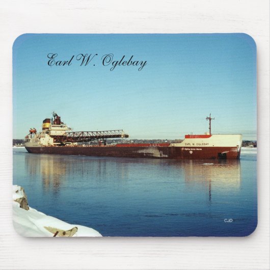 Earl W. Oglebay mousepad Muismat (Voorkant)