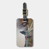 EARLIEST SPRING IN HET VERNALESE/Toscane L. Bagagelabel (Voorkant verticaal)