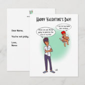 Earlobes Valentijnsdag Flatcard (Voorkant / Achterkant)