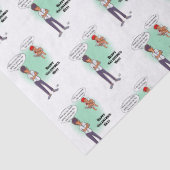 Earlobes Valentine's Day Tissue Paper Tissuepapier (Detail)