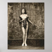 Early 1900s French postcard Poster (Voorkant)