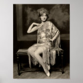 Early 1900s French postcard Poster (Voorkant)