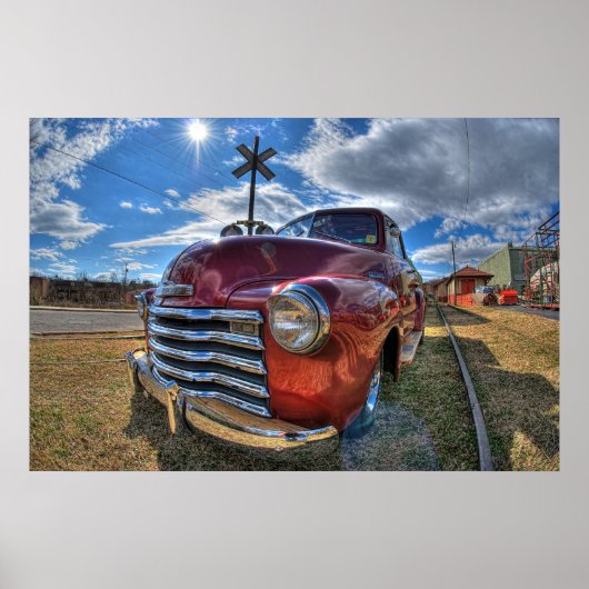 Early 50's Chevy Truck Poster (Voorkant)
