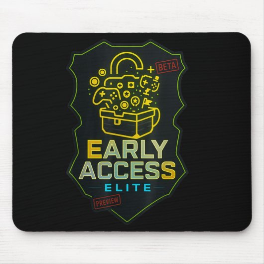 Early Access Elite Gaming Content Creator bètatest Muismat (Voorkant)