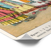 Early Asiatic Dress uit 'Trachten der' Poster (Hoek)