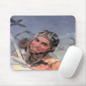 Early Aviator Mousepad Muismat (Met muis)