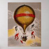 Early BALLOON Maker Henri Lachambre Adverteren Poster (Voorkant)