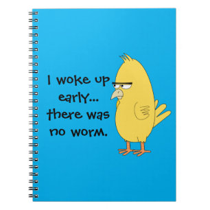 Early Bird Funny Notitieboek