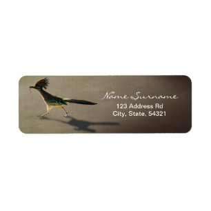 Early Bird, return address label